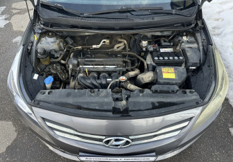 Подержанный автомобиль Hyundai Solaris Sedan 2014 года (13 фото)