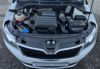 Подержанный автомобиль Skoda Rapid Liftback 2018 года (14 фото)
